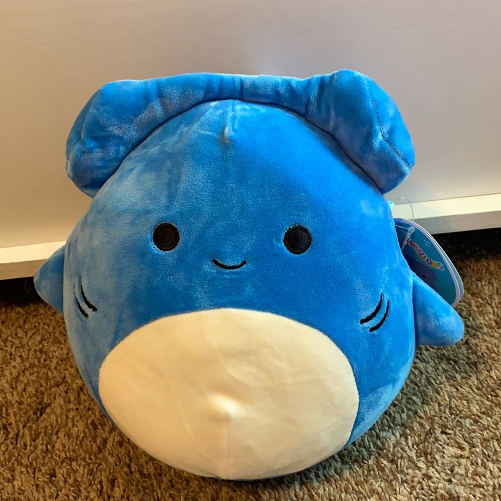 Rocket the hammerhead shark squishmallow